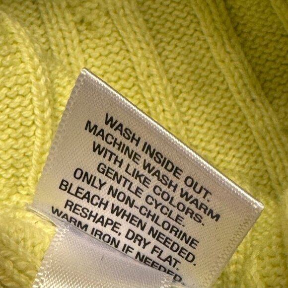Croft & Barrow Yellow Sweater - Picture 5 of 5